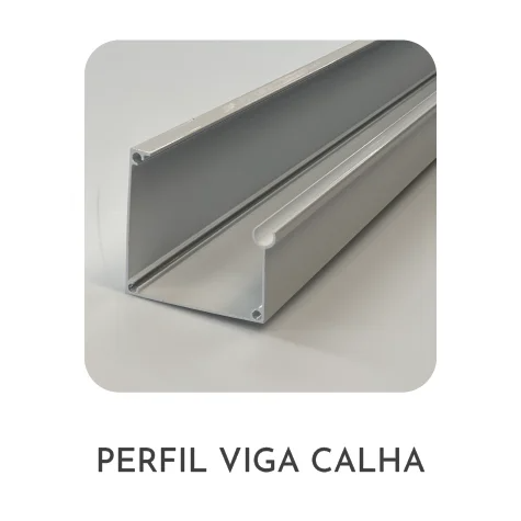 perfil viga calha