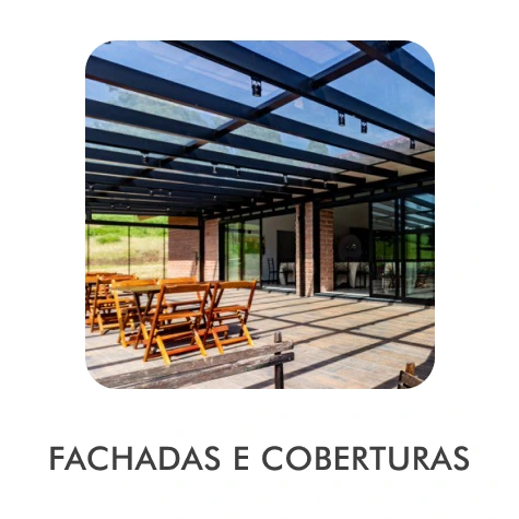 fachadas e coberturas